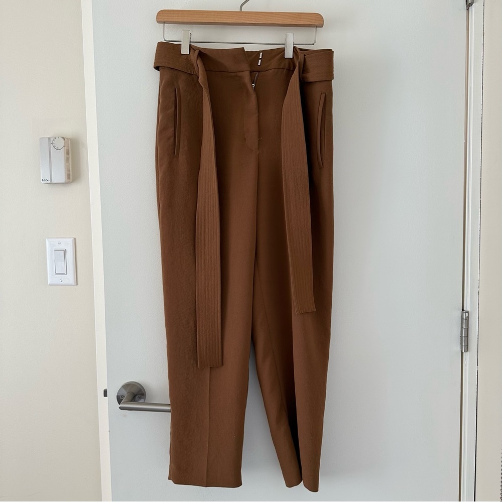 Wilfred tie-front trousers
